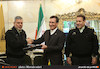 مراسم افتتاح اولین درزین پلیس راه آهن تهران