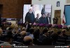 آیین افتتاح راه‌آهن قزوین - رشت با حضور رییس جمهوری و وزیر راه و شهرسازی 