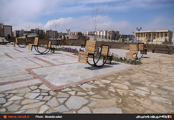  بهره‌برداری پارک متحرک محله مهتاب شهر گلبهار باحضور وزیر راه و شهرسازی