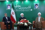 روحانی نشست خبری استان گیلان