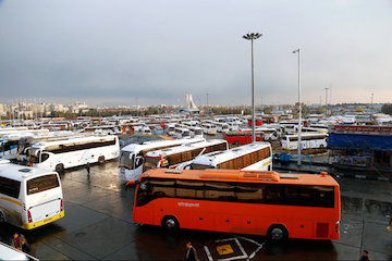 اهم برنامهها و تمهیدات حوزه حملونقل جادهای در طرح نوروزی ۱۳۹۸ پایانه غرب