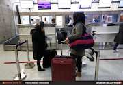مسافران نوروزی در فرودگاه مهرآباد