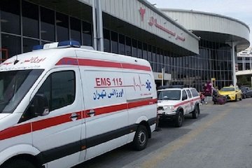 ارايه خدمات اورژانسی به ۱۰۲۱ مسافر نوروزی در فرودگاه مهرآباد
 اورژانس مهرآباد