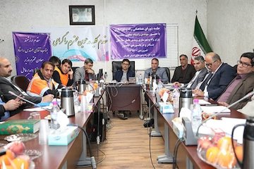 تکمیل لایروبی ۵۰هزار مترمکعب مصب گرگانرود توسط سازمان بنادر/ ارائه گزارش آخرین وضعیت حوزه حمل و نقل مناطق سیل زده آققلا و گومیشتپه به وزیر راه/ مهمترین اولویت؛ تخلیه آب از اماکن شهری است جلسه