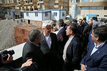 آغاز عملیات اجرایی پروژه مسکونی ارغوان تبریز  پروژه ارغوان