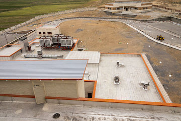 بازدید مدیرعامل سازمان مجری ساختمان‌ها و تأسیسات عمومی ودولتی از بیمارستان در حال ساخت بروجن