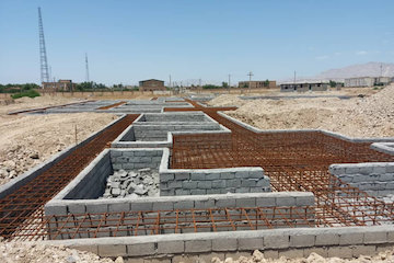 احداث فاز اول مصلي شهر دهلران با ۱۵ درصد پيشرفت فيزيكي ساخت مصلی