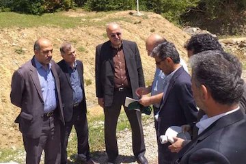 بازدید مدیرکل راه و شهرسازی مازندران از راه های روستایی شهرستان سوادکوه سوادکوه