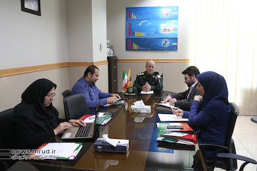 حضور سازمانیافته بسیج راهآهن در مراسم ارتحال امام خمینی(ره) نشست خبری فرمانده بسیج راه آهن کشور  با اصحاب رسانه