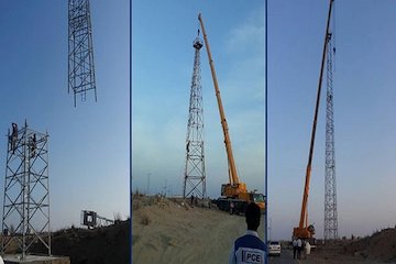 آغاز بهره برداری از فانوس دریایی در بندر شهید بهشتی چابهار فانوس دریایی