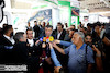 افتتاح و بازدید وزیر راه و شهرسازی از غرفه های حاضر در هفتمین نمایشگاه بین المللی حمل و نقل ریلی