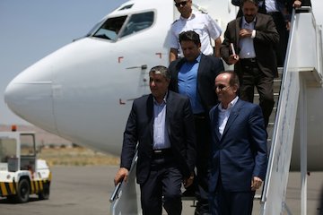 وزیر راه و شهرسازی ورود تبریز شد وزیر تبریز