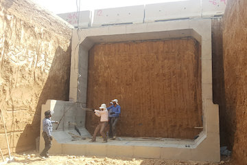 ساخت ۲۵ دستگاه پل زیرگذر باکسی در محورهای مواصلاتی استان اصفهان نصب پل باکسی