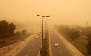 کاهش کیفیت هوا در مناطقی از کشور ۵ پنج روز آینده باد شدید