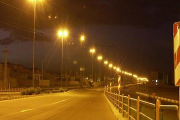 ۱۸ هزار متر روشنایی در جادههای اردبیل اجرا میشود روشنایی جاده