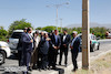 دیدار وزیر راه وشهرسازی با امام جمعه همدان و حضور در گلزار شهدای تویسرکان و بازدید از پروژه های در دست اجرا