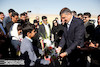 دیدار وزیر راه وشهرسازی با امام جمعه همدان و حضور در گلزار شهدای تویسرکان و بازدید از پروژه های در دست اجرا