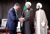 دیدار وزیر راه وشهرسازی با امام جمعه همدان و حضور در گلزار شهدای تویسرکان و بازدید از پروژه های در دست اجرا