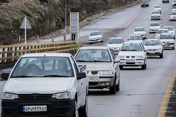افزایش ۰.۳ درصدی تردد در محورهای برونشهری  وضعیت جاده ای