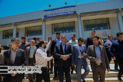 بازدید وزیر راه و شهرسازی از ایستگاه راه آهن تربت حیدریه