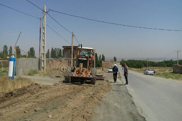۵۰  کیلومتر از جادههای مازندران از ابتدای سال تاکنون شانهسازی شد شانه سازی