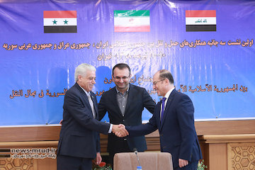 اولین نشست سه جانبه همکاری های حمل و نقل بین جمهوری اسلامی ایران،جمهوری عراق و جمهوری عربی سوریه