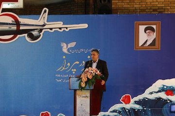 نامگذاری فرودگاه بندرعباس به نام یادمان شهدای پرواز ۶۵۵ ایران ایر سخنرانی وزیر