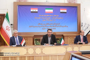 سند همکاری سه جانبه حمل و نقلی میان ایران، عراق و سوریه امضای شد/ نخستین گام برای فعالسازی کریدور حمل و نقل مشترک میان سه کشور اختتامیه نخستین نشست سه جانبه همکاری های حمل و نقل ایران، عراق و سوریه