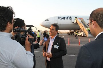 آغاز پروازهای حج از فرودگاه اهواز /  انتقال ۴۳۵۰ زائر خوزستانی با پروازهای «هما» حج اهواز