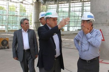 بازديد اميرمکری از پروژههای فرودگاه شيراز /  پيشرفت ۵۰ درصدی ساخت ترمينال بينالمللی
 بازدید امیرمکری