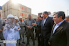 افتتاح ۱۵ دستگاه ترانستینر ساخت ایران در بندر شهید رجایی با حضور وزیر راه و شهرسازی