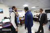 بازدید معاون حملونقل وزارت راه و شهرسازی از پایگاه خبری به مناسبت گرامیداشت روز خبرنگار