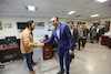 بازدید معاون حملونقل وزارت راه و شهرسازی از پایگاه خبری به مناسبت گرامیداشت روز خبرنگار