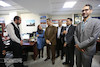 بازدید معاون حملونقل وزارت راه و شهرسازی از پایگاه خبری به مناسبت گرامیداشت روز خبرنگار