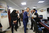 بازدید معاون حملونقل وزارت راه و شهرسازی از پایگاه خبری به مناسبت گرامیداشت روز خبرنگار