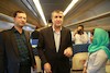حضور وزیر راه و شهرسازی در قطار گردشگری