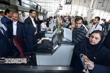 انجام نخستین پرواز داخلی در فرودگاه امام خمینی (ره)