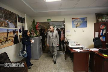 بازدید مدیرعامل شرکت فرودگاه‌ها و ناوبری هوایی ایران از پایگاه خبری وزارت راه و شهرسازی