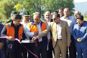 ۶ پروژه راهداری و حمل و نقل جاده ای ماسال افتتاح و مورد بهره برداری قرار گرفت افتتاح در ماسال