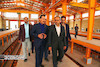 افتتاح مرکز تعمیرات لکوموتیو و بهره‌برداری از پروژه اتصال گمرک به ایستگاه راه آهن گارمانوری قم