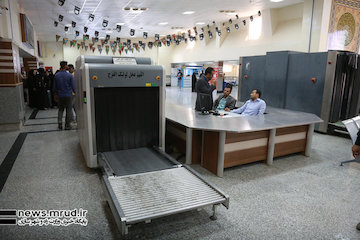 تردد بیش از ۹ هزار مسافر از پایانه های مرزی خوزستان بازدید وزیر راه و شهرسازی ازپایانه مرزی چذابه