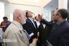 حضور وزیر راه و شهرسازی بر سر مزار شهدای گمنام شهر جدید بهارستان و افتتاح مسجد این شهر