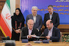 امضاء تفاهمنامه همکاری مشترک بین معاونت علمی و فناوری رئیس جمهوری و وزارت راه و شهرسازی
