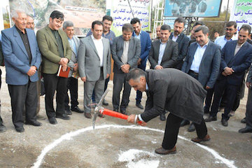 آغاز عملیات اجرایی قطعه سوم پروژه تعریض و بهسازی محور خوی به چایپاره كلنگ زني