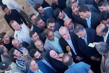 بازدید سرزده وزیر راه و شهرسازی از پایانه مسافربری جنوب تهران سرزده