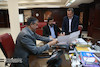 گزارش تصویری از دیدار وزیر راه وشهرسازی با استاندار اردبیل