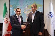گزارش تصویری از دیدار وزیر راه و شهرسازی ایران با وزیر مدیریت منطقه‌ای و زیر ساخت  ارمنستان 