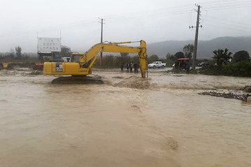 ۴۰۰ راه روستايی مسدود شده در سيلاب سيستان و بلوچستان بازگشايی شد  سيل