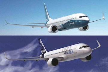 غلبه ایرباس بر بویینگ  Boeing VS Airbus