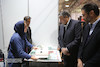 افتتاح نمایشگاه امکانات و تجهیزات ساخت تونل در حاشیه سیزدهمین کنفرانس تونل ایران توسط وزیر راه و شهرسازی